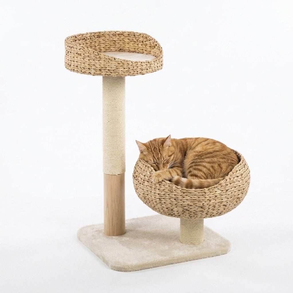Woven Cat Tower