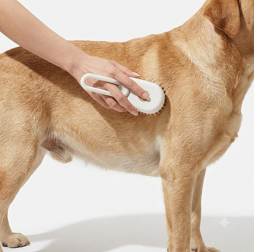 3-in-1 Steam Grooming Brush