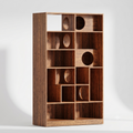 Cat Climbing Bookcase with Hidden Litter Cabinet