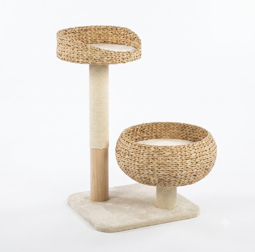 Woven Cat Tower