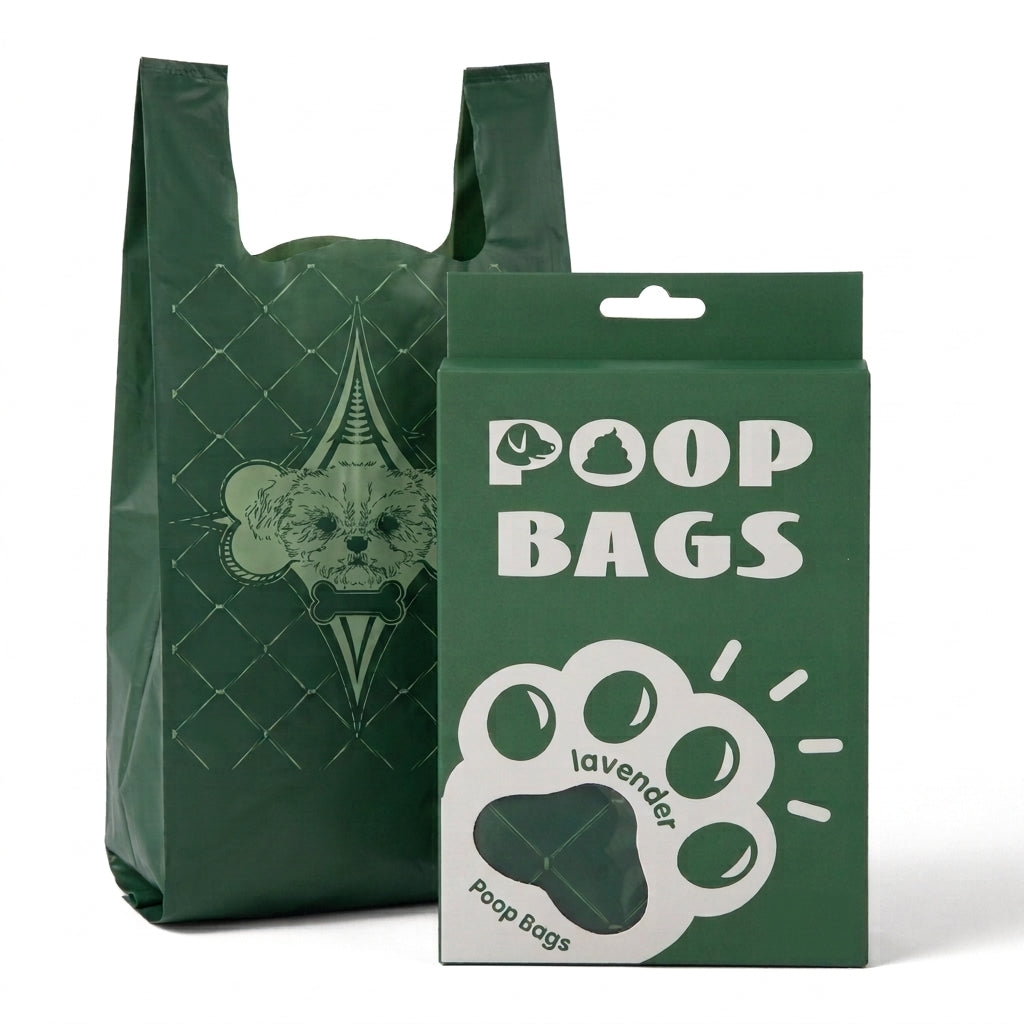 Pet Waste Bags & Dispenser Set