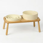 Elevated Ceramic Pet Feeding Station