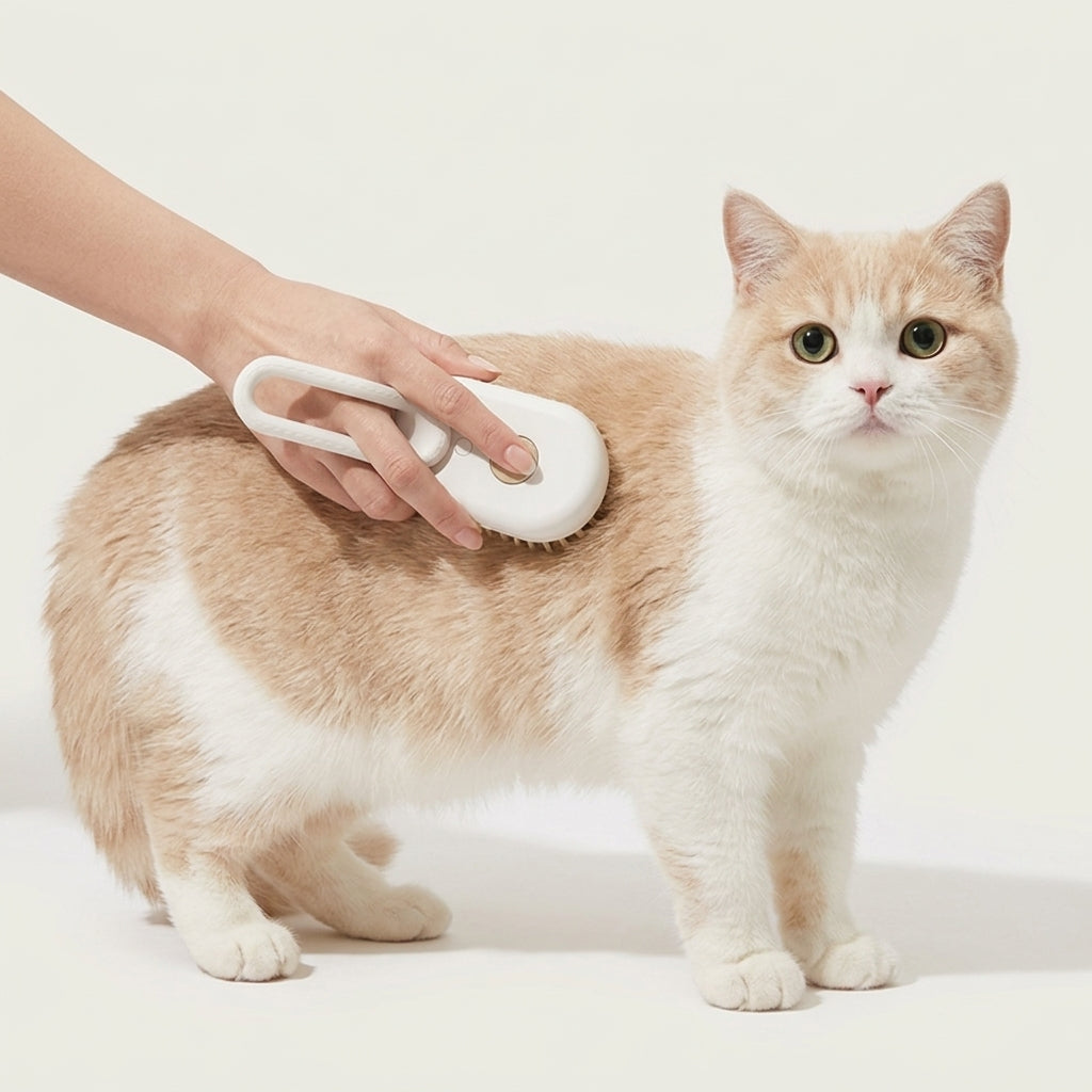 3-in-1 Steam Grooming Brush